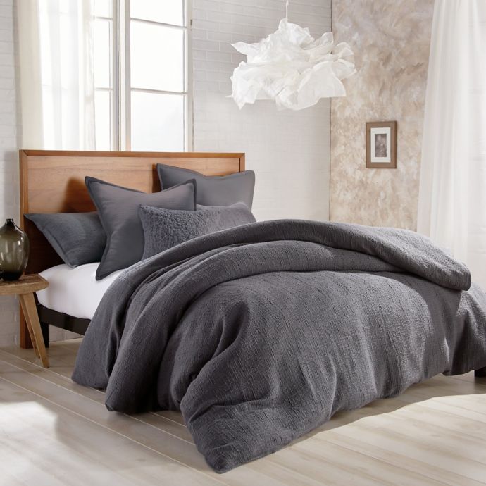 DKNYpure® Texture Duvet Cover | Bed Bath & Beyond