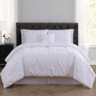 Alternate image 0 for Truly Soft Arrow Pleated 8-Piece Queen Comforter Set in White