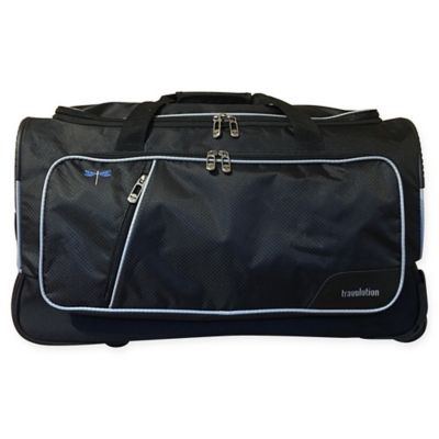 duffle bag with clothes rack