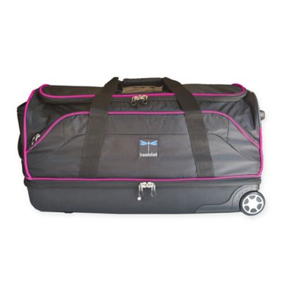 duffle bag with hanging rack