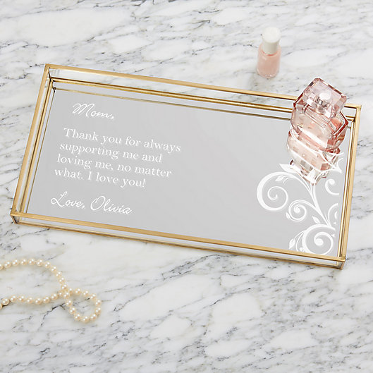 Alternate image 1 for Special Message Personalized Vanity Tray