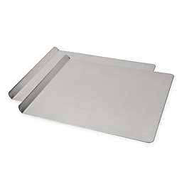 T-Fal® AirBake 16-Inch x 14-Inch Cookie Sheet (Set of 2) in Silver