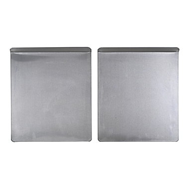 T-Fal&reg; AirBake 16-Inch x 14-Inch Cookie Sheet (Set of 2) in Silver. View a larger version of this product image.