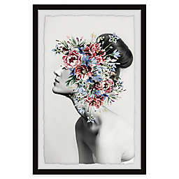 Marmont Hill Floral Thoughts 20-Inch x 30-Inch Framed Wall Art