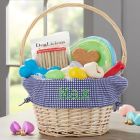 Alternate image 0 for Willow Pet Easter Basket in Checkered Navy