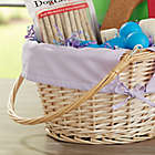 Alternate image 1 for Willow Pet Easter Basket in Checkered Navy
