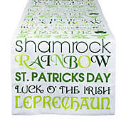 Design Imports St. Patrick&#39;s Day 72-Inch Table Runner