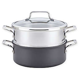 Anolon® Authority™ 5 qt. Covered Dutch Oven with Stainless Steel Steamer Insert