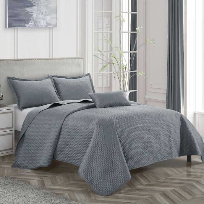 Nanshing Kent Coverlet Set Bed Bath Beyond