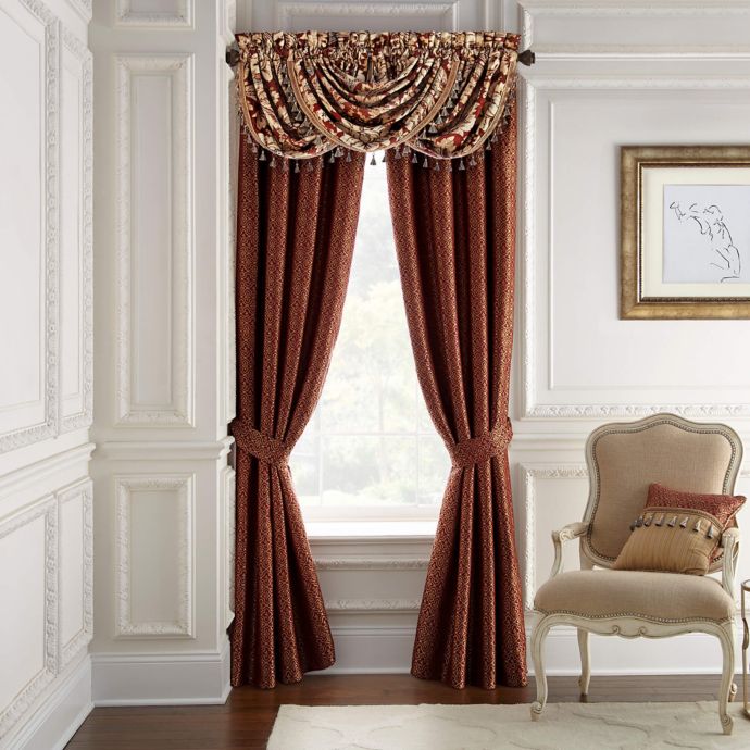 Croscill Arden Rod Pocket Window Curtain Panel Pair Bed Bath