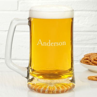 Classic Celebrations 25 oz. Personalized Beer Mug