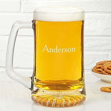 Classic Celebrations 25 oz. Personalized Beer Mug. View a larger version of this product image.