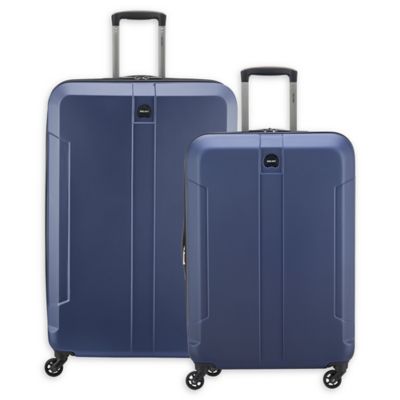 DELSEY PARIS Depart 2.0 Hardside Spinner Checked Luggage in Blue | Bed ...