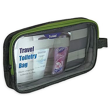 Travel Fusion&trade; Small Toiletry Organizer in Grey. View a larger version of this product image.