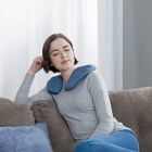 Alternate image 2 for Therapedic&reg; Cooling Travel Pillow in Navy