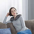 Alternate image 1 for Therapedic&reg; Cooling Travel Pillow in Grey
