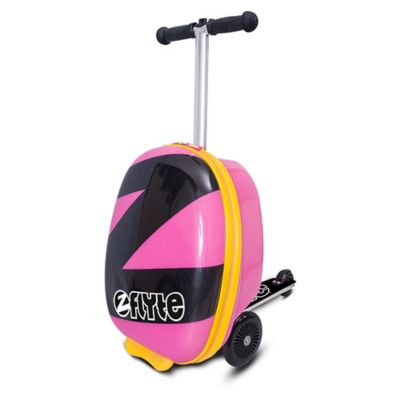 carry on luggage scooter
