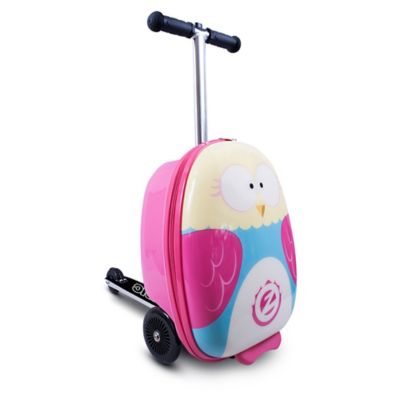 owl suitcase