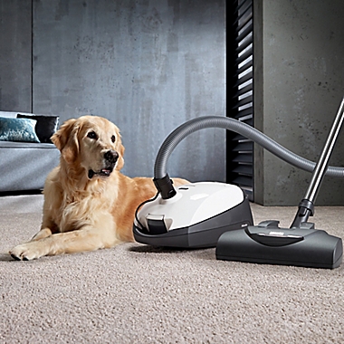 Miele&reg; Classic C1 41BBNO31USA Cat &amp; Dog Canister Vacuum in White. View a larger version of this product image.