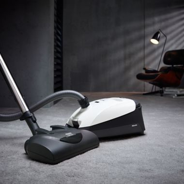 Miele&reg; Classic C1 41BBNO31USA Cat &amp; Dog Canister Vacuum in White. View a larger version of this product image.
