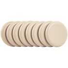 Alternate image 1 for Self-Stick 2 3/8-Inch Hard Furniture Sliders in Oatmeal (Set of 8)