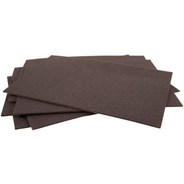 6-Inch x 9-Inch Self-Stick Felt Furniture Sliders (Set of 6). View a larger version of this product image.