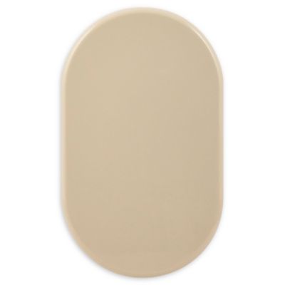 Self-Stick Reusable 9 &frac12;-Inch x 5 &frac34;-Inch Hard Furniture Sliders in Oatmeal (Set of 4)