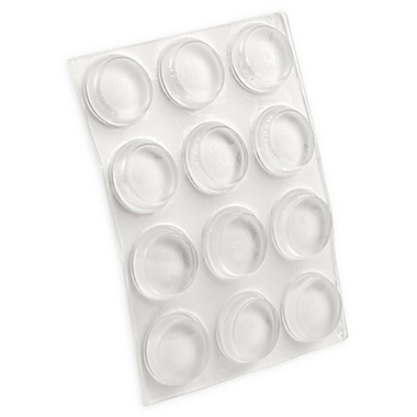 48-Piece Self-Stick Heavy Duty Bumpers in White. View a larger version of this product image.