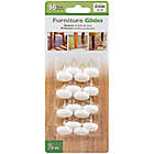 Alternate image 3 for 16-Pack Nail On Furniture Glides in White