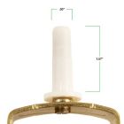 Alternate image 1 for 2-Pack Bed Casters in White