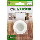 Alternate image 2 for Round Wall Doorstop in White