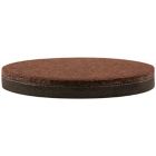 Alternate image 4 for 3.5-Inch Reusable Felt Sliders in Brown (Set of 4)