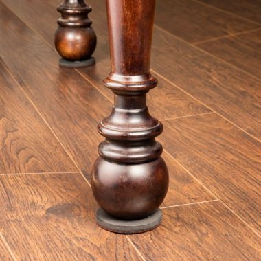 3.5-Inch Reusable Felt Sliders in Brown (Set of 4). View a larger version of this product image.