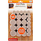 Alternate image 2 for 128-Pack Assorted Self-Stick Felt Furniture Pads in Oatmeal