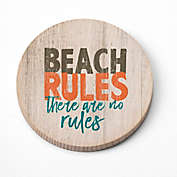 Beach Rules Pop-a-Top Coaster