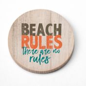Beach Rules Pop-a-Top Coaster