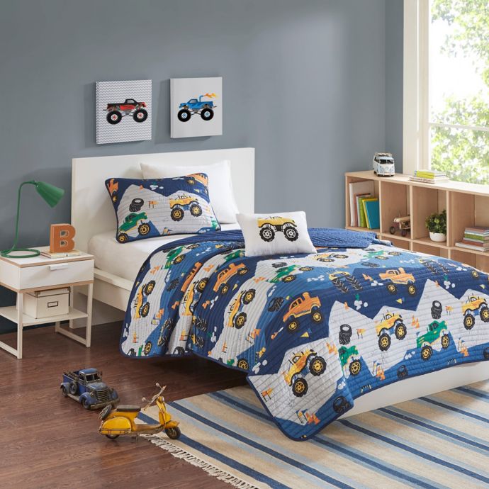 Mi Zone Kids Nash Reversible Coverlet Set Bed Bath Beyond