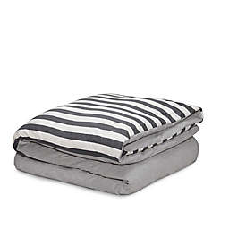 Calvin Klein® Tyson King Pillow Sham in Cream/Charcoal