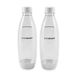 SodaStream® 1-Liter Carbonating Bottle in White (Set of 2)