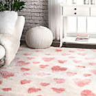 Alternate image 1 for nuLOOM Alison Heart 7&#39;10&quot; x 10&#39; Area Rug in Pink