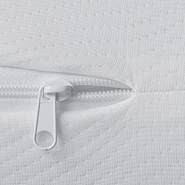EcozyKids&reg; 100% Breathable 5-Inch Crib and Toddler Mattress in White. View a larger version of this product image.