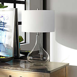 Hudson&Canal® Mirabella Table Lamp in Smoked Chrome