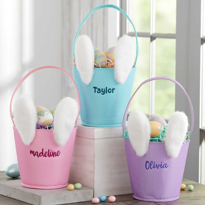 Mod Bunny Personalized Easter Basket Bed Bath Beyond