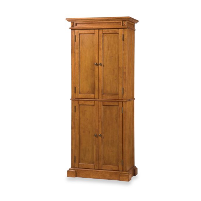 Home Styles Americana Hardwood Pantry Bed Bath Beyond