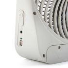 Alternate image 8 for O2COOL&reg; 10-Inch Battery or Electric Fan with USB Charging Port