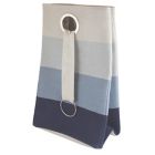 Alternate image 0 for Bee &amp; Coco Collapsible Hamper in Blue Ombre Stripe
