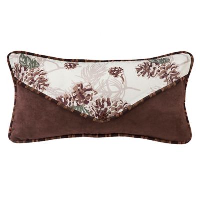 brown and white throw pillows