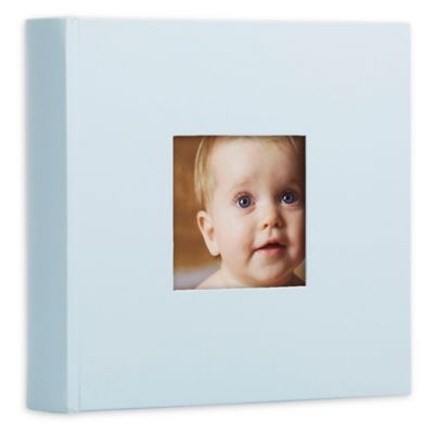 Pearhead&reg; Baby Photo Album in Light Blue