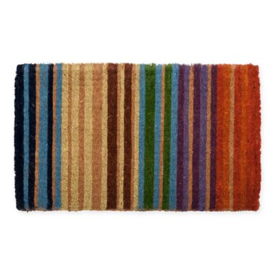 Caroline's Treasures SS4894JMAT Portuguese Water Dog Wipe Your Paws Indoor or Outdoor Mat 24x36 Multicolor 24H X 36W