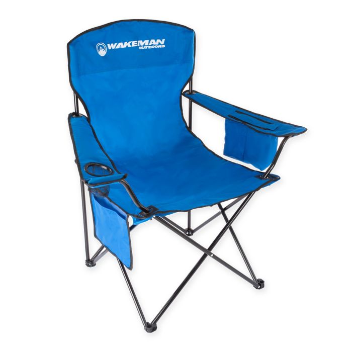 Wakeman Oversized Camping Chair In Blue Bed Bath Beyond